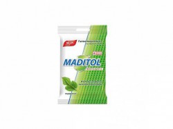 Салфетки влажные, Maditol (Мадитол) 10 шт антибактериальные подорожник