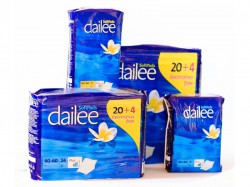 Пеленки впитывающие Dailee р. 60смх60см 30 шт.