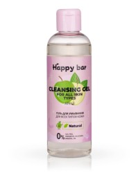 Гель для умывания Happy bar Яблоко для всех типов кожи 200 мл